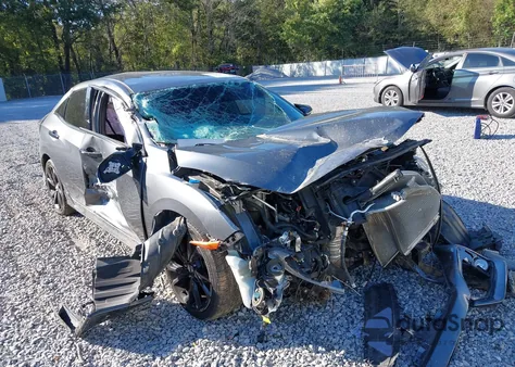 2018 Honda Civic Sport from USA, damaged, VIN SHHFK7H49JU236927